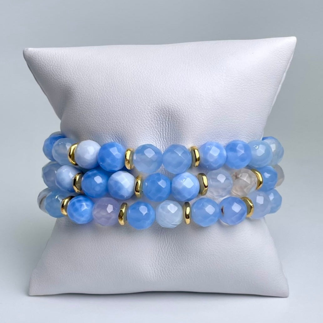 Blue Lace Bracelet