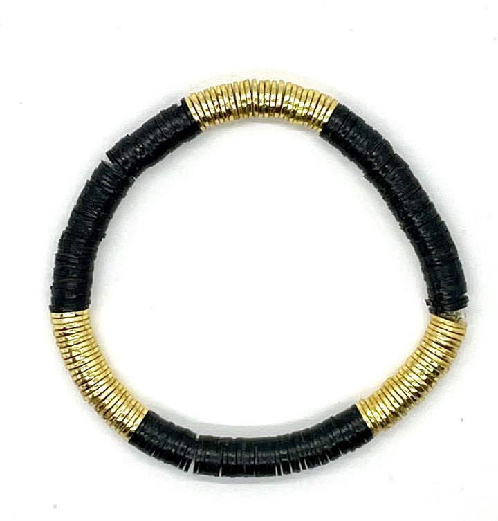 Black Bead Bracelet